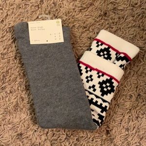 NEW knee high boot socks